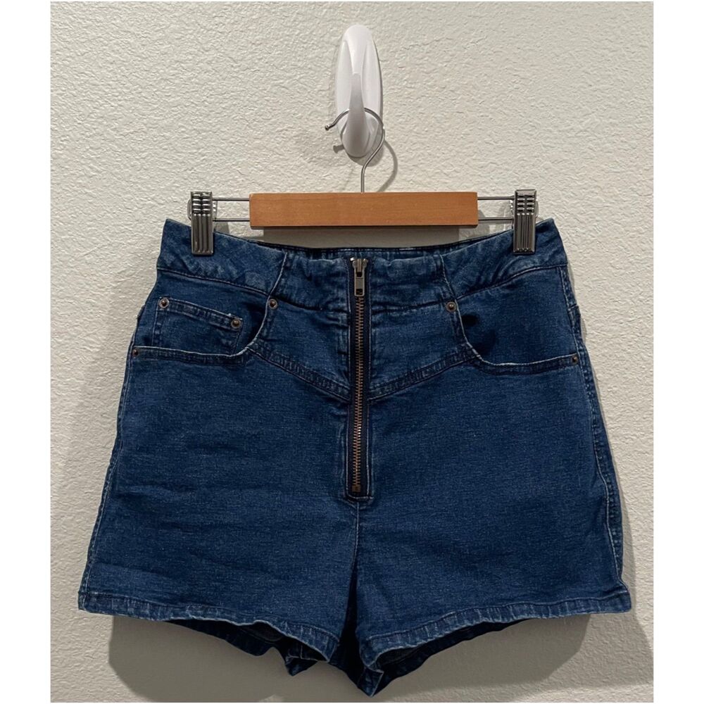 BDG Super High Rise Zipper Seam Short